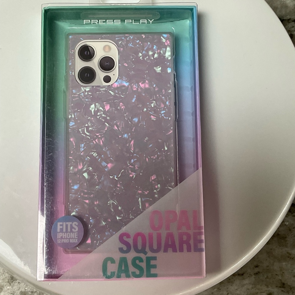 Press Play Opal  phone case for iPhone 12 Pro Max